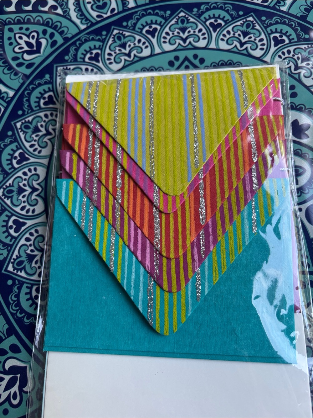 ~BUNDLE ONLY~Barnes & Noble Handmade Notecards - Set of 5 Cards & Envelopes